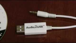 35mm Audio To USB Cable Adapter [upl. by Healy74]