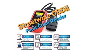 Streetwize OBDii Fault Code Reader [upl. by Naujek511]