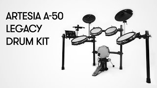 Artesia Legacy A50 Electronic Drum Kit Demo [upl. by Mansur]