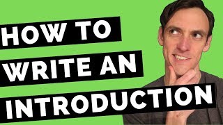 How to write an Introduction for an Essay The 5 Step INTRO Method [upl. by Brookner]