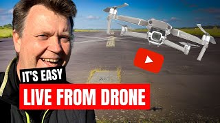 How To Live Stream Drone Footage [upl. by Glen]