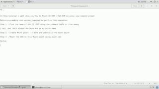 How to Mount CDROM  DVDROM In Linux [upl. by Harbour]