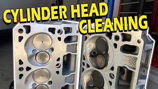 Cleaning Cylinder Heads the Easy Way [upl. by Nhguavahs181]