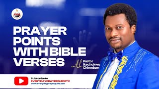 PRAYER POINTS WITH BIBLE VERSES [upl. by Norford]