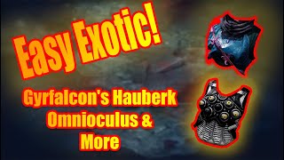 How to get Gyrfalcons Hauberk  Destiny 2 [upl. by Larisa]