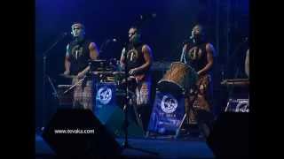 TE VAKA  KALEVE Live Polynesian drums and chants [upl. by Bui]