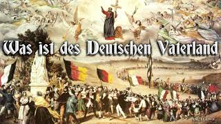 Was ist des Deutschen Vaterland Patriotic German unification songinstrumental [upl. by Madelin]