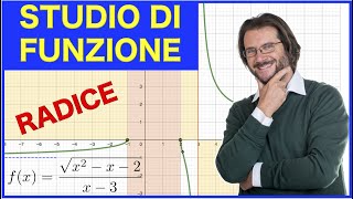 Studio di funzione con radice esercizio completo [upl. by Wamsley335]