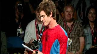 The Amazing SpiderMan  Andrew Garfield panel intro [upl. by Ennaj]