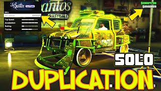 NEW GTA Online Car Duplication Glitch EASY 1 PLAYER METHOD [upl. by Madelina]