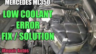 Mercedes Coolant Level Sensor Diagnostics and Replace  DIY  iRepair Autos [upl. by Conte146]