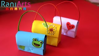 BOLSAS DE ORIGAMI  PASO A PASO [upl. by Juta]