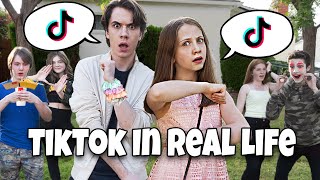 Tik Tok In Real Life 😱 [upl. by Eerb]