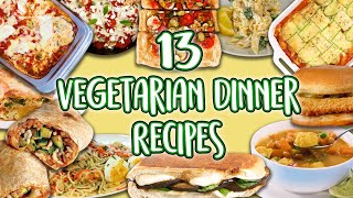 13 Vegetarian Dinner Recipes  Veggie Main Course Super Compilation Well Done [upl. by Lapham35]