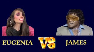 Eugenia Cooney VS James Brown [upl. by Yesdnyl]