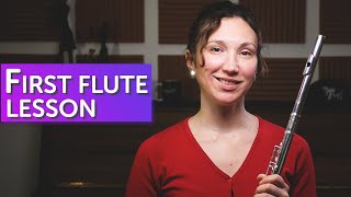 YOUR FIRST FLUTE LESSON  The Flute Channel TFC [upl. by Orr475]