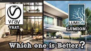 Vray vs Lumion which is better [upl. by Thekla361]