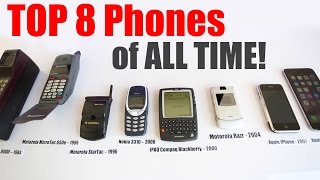 Best Phones Ever  Top 8 Best Phones of All Time [upl. by Gerek]