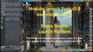 Modular Launch Pads v2 Assembly Guide 02 Space Shuttle [upl. by Dugan]