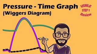 Cardiac Pressure vs Time Graph  710 CVS PHYSIOLOGY [upl. by Devonne]