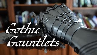 Late 15th Century Gothic Style Gauntlets [upl. by Arimat]