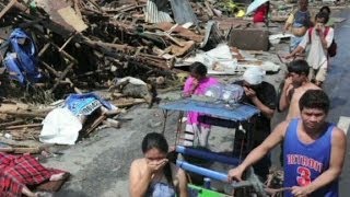 Typhoon Haiyan leaves Tacloban in ruins [upl. by Georgie]