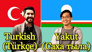 Similarities Between Turkish and Yakut Siberian Turkic language [upl. by Barcot]