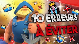 TUTO  COMMENT GAGNER SUR CLASH ROYALE  10 ERREURS à ne pas faire [upl. by Orth]