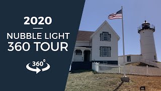 Nubble Light York Maine 360° Tour Summer 2020 [upl. by Aicirtel]