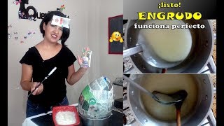 Como hacer Engrudo  how to make Engrudo  Flour Pasta [upl. by Onailime]