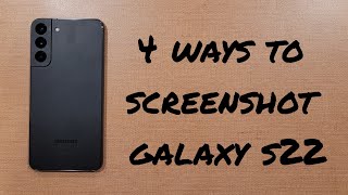 4 Ways to Screenshot Samsung Galaxy S22 [upl. by Hofmann]