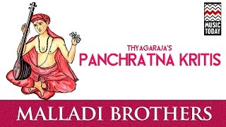 Thyagarajas Pancharatna Kritis  Audio Jukebox  Vocal  Carnatic  Malladi Brothers [upl. by Gratt701]