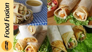 Most Wanted Paratha Roll Recipes By Food Fusion [upl. by Ehpotsirhc260]