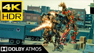 4K HDR ● Transformers Fight Scene ● Dolby Atmos [upl. by Kerge]