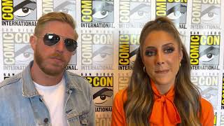 Dr Britt Baker and Orange Cassidy Talk AEW at ComicCon [upl. by Doreen757]