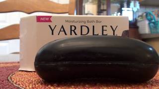 Yardley London Naturally Moisturizing Bath Bar Activated Charcoal REVIEW [upl. by Wisnicki534]