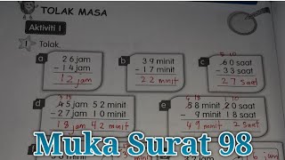 Buku Aktiviti Matematik Tahun 3 Muka Surat 98 KPM [upl. by Aseuqram703]