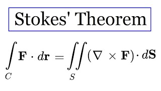 Stokes Theorem [upl. by Cornwell]