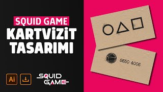 Squid Game Kartvizit Tasarımı [upl. by Eisyak]