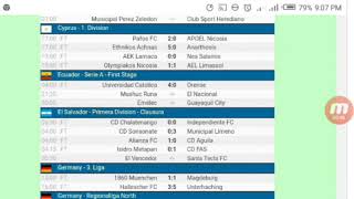 Todays football fixtures and LiveScore results from LiveScore cz official HD video 2020 [upl. by Helenka]