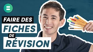 Comment faire des FICHES DE RÉVISION efficaces  La Méthode 🕺 [upl. by Gaw971]