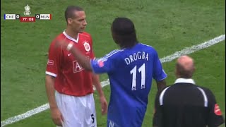 Didier Drogba  Incredible performance vs Manchester United FA Cup Final 2007 [upl. by Yerffoej412]