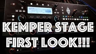 Kemper Profiler Stage First Look  Tone Junkie TV [upl. by Oballa344]