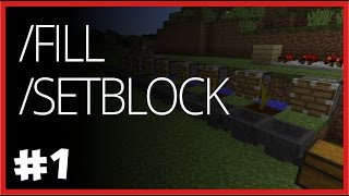 fill ve setblock  Minecraft Komut Kullanımı [upl. by Garneau917]