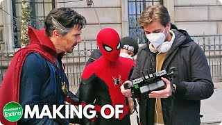 SpiderMan No Way Home Bloopers and Behind the scenes [upl. by Harberd]