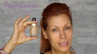 Wie schminke ich mich richtig  Meine Foundation Routine welche Foundation ist die richtige [upl. by Anayk]