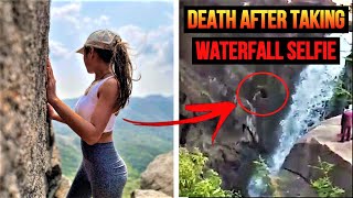 Influencer Falls To Her Death After Taking Waterfall Selfie [upl. by Abana138]