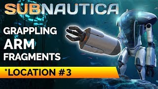 Prawn Suit Grappling Arm Fragments Location 3  SUBNAUTICA [upl. by Oterol]