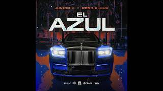 Junior H Peso Pluma  El Azul Instrumental [upl. by Ressler729]