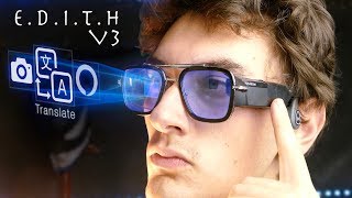 Real EDITH Glasses V3  The Most Advanced Smart Glasses Image Translation Voice Assistant [upl. by Ardnasal]